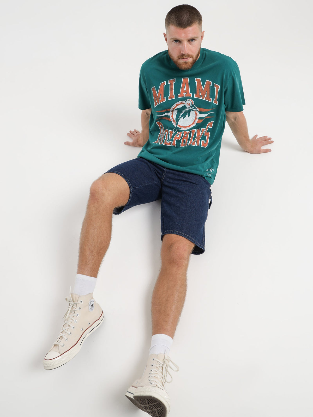 Miami Dolphins T-Shirt in Teal - Glue Store