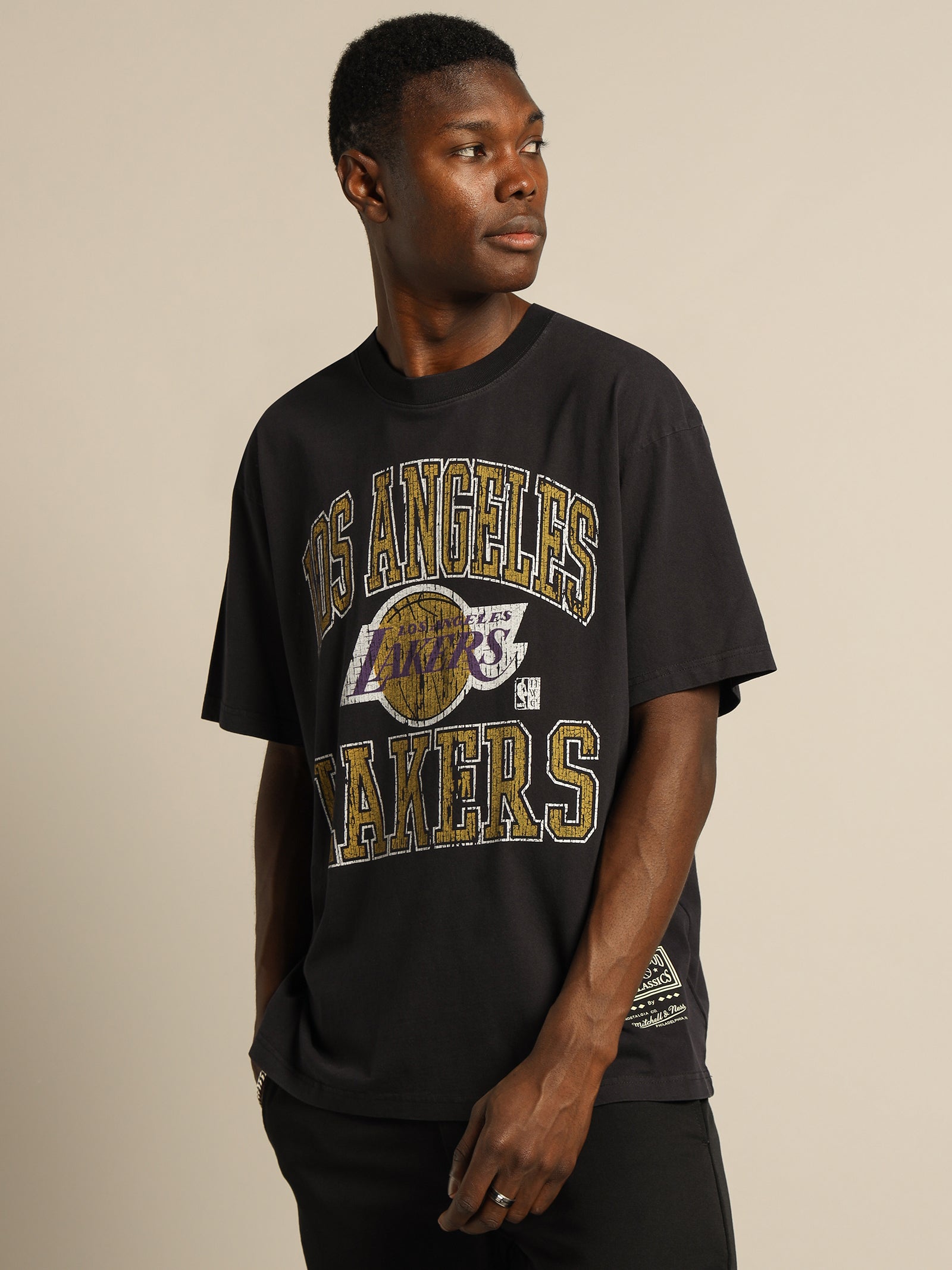 LAKERS TEE (vintage black)