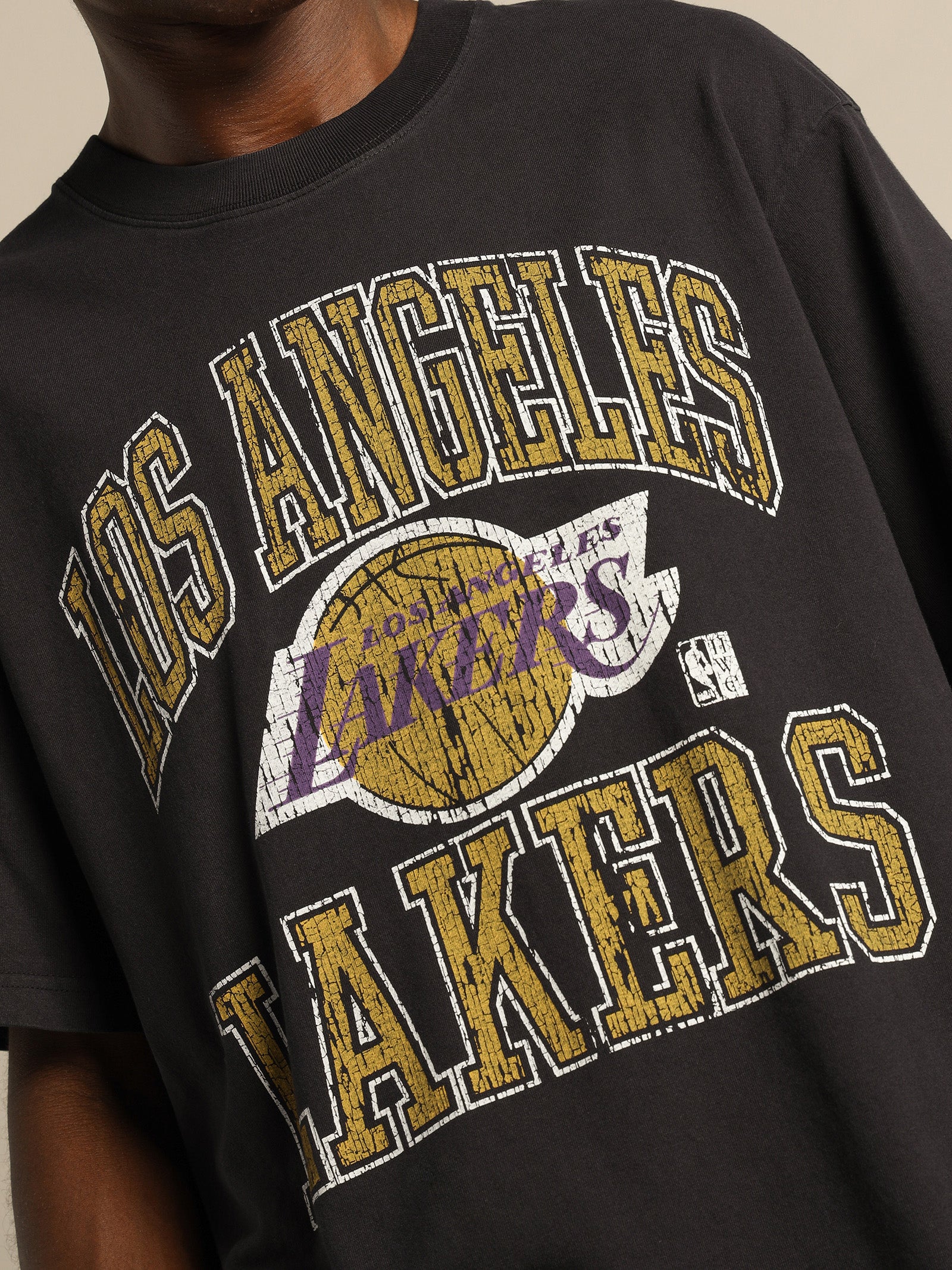 Vintage Black LA Lakers Shirt - Shirt Low Price