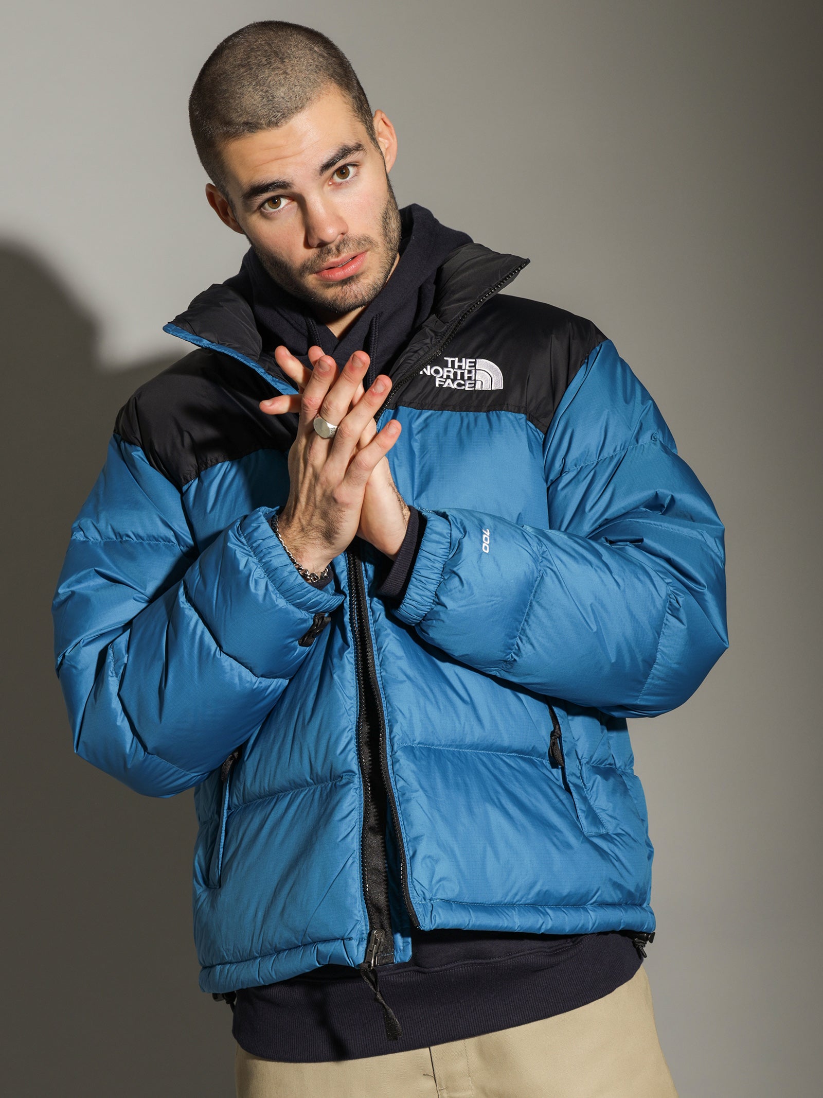 The north face 1996 discount retro nuptse jacket tnf blue