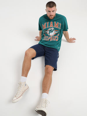 Miami Dolphins T-Shirt in Black - Glue Store