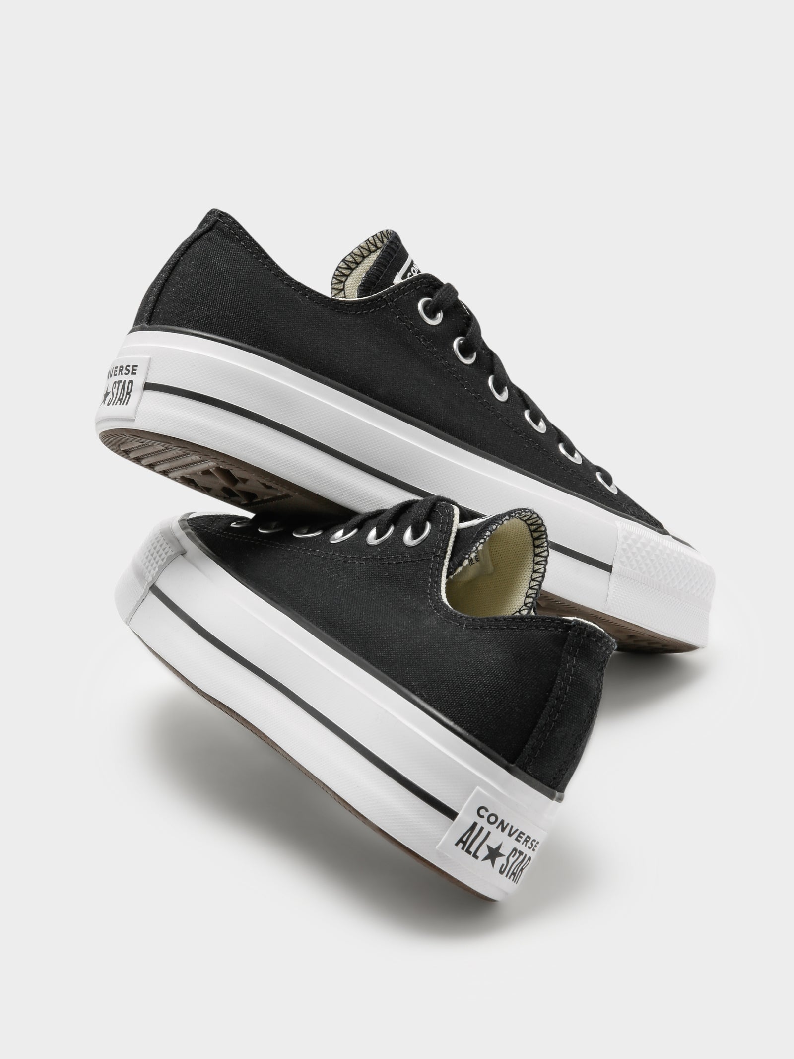 Chuck Taylor All Star Lift Low Top Sneakers in & White - Glue Store NZ