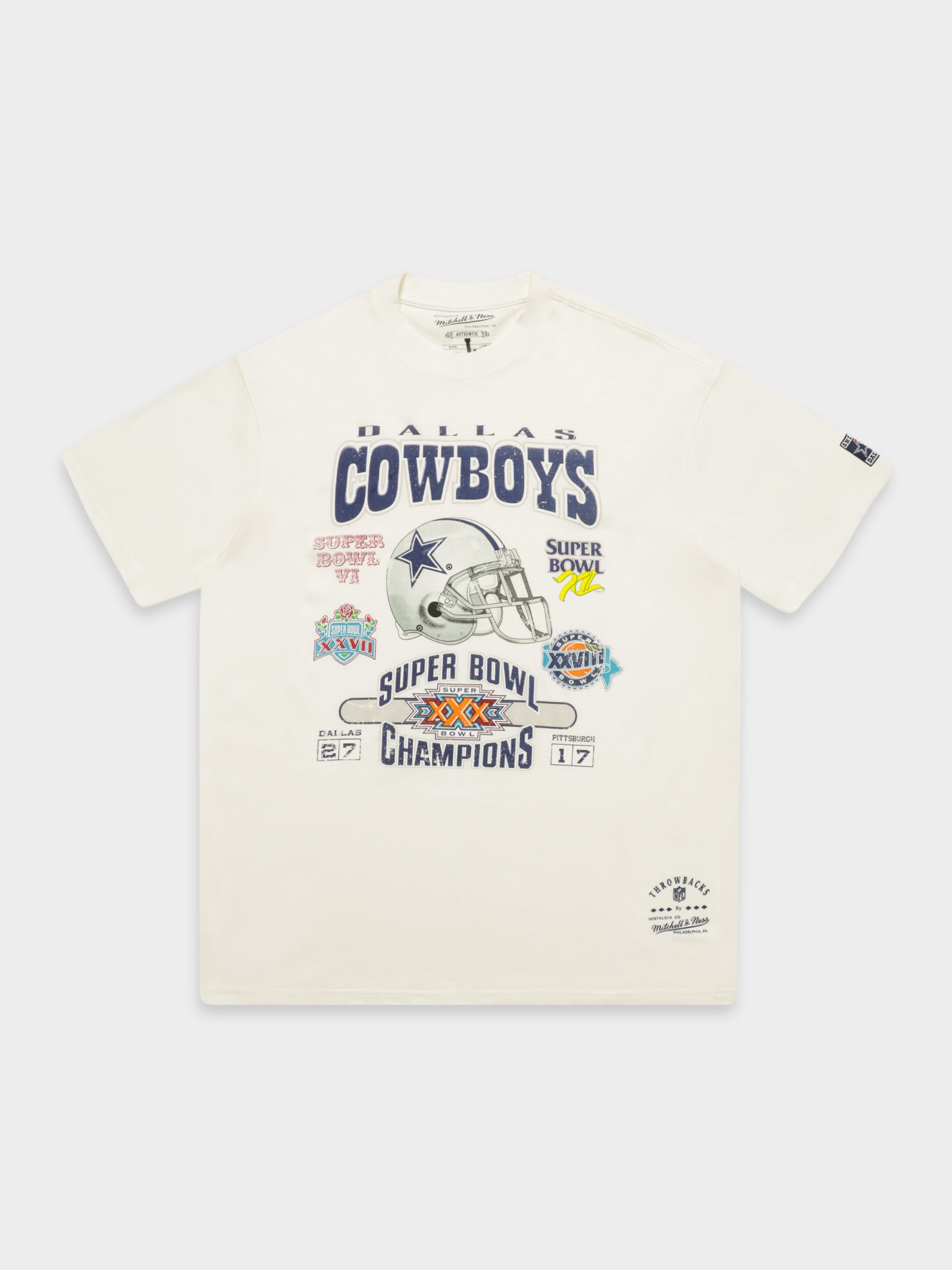 Vintage Dallas Cowboys Super Bowl XXVII Champions T-Shirt (1993